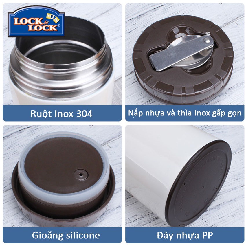 Bình Ủ Cháo Giữ Nhiệt 1000ml LocknLock