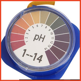 Giấy quỳ tím đo độ ph 1-14 dạng cuộn 5 mét