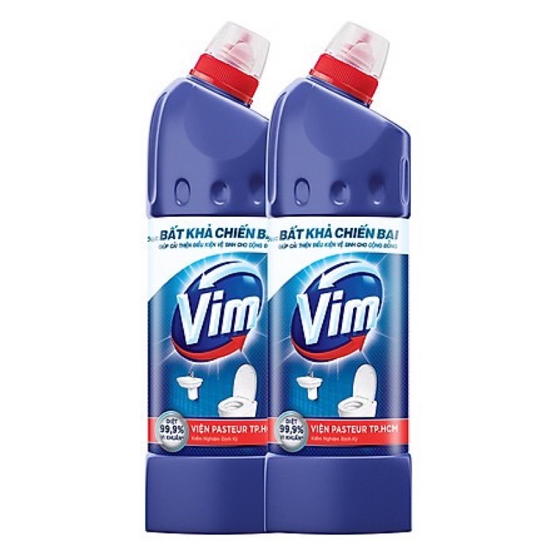 Vim Tẩy Bồn Cầu Và Nhà Tắm 880ml