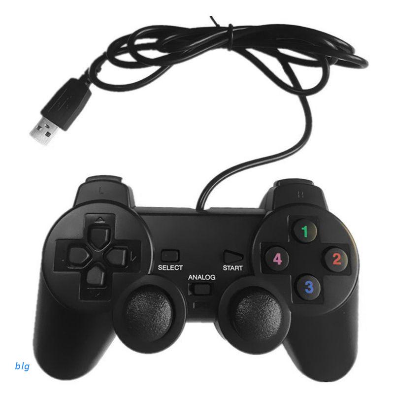 Tay Cầm Điều Khiển Chơi Game Có Dây Usb Rung Đơn / Kép Cho PC/ Laptop - Hàng nhập khẩu