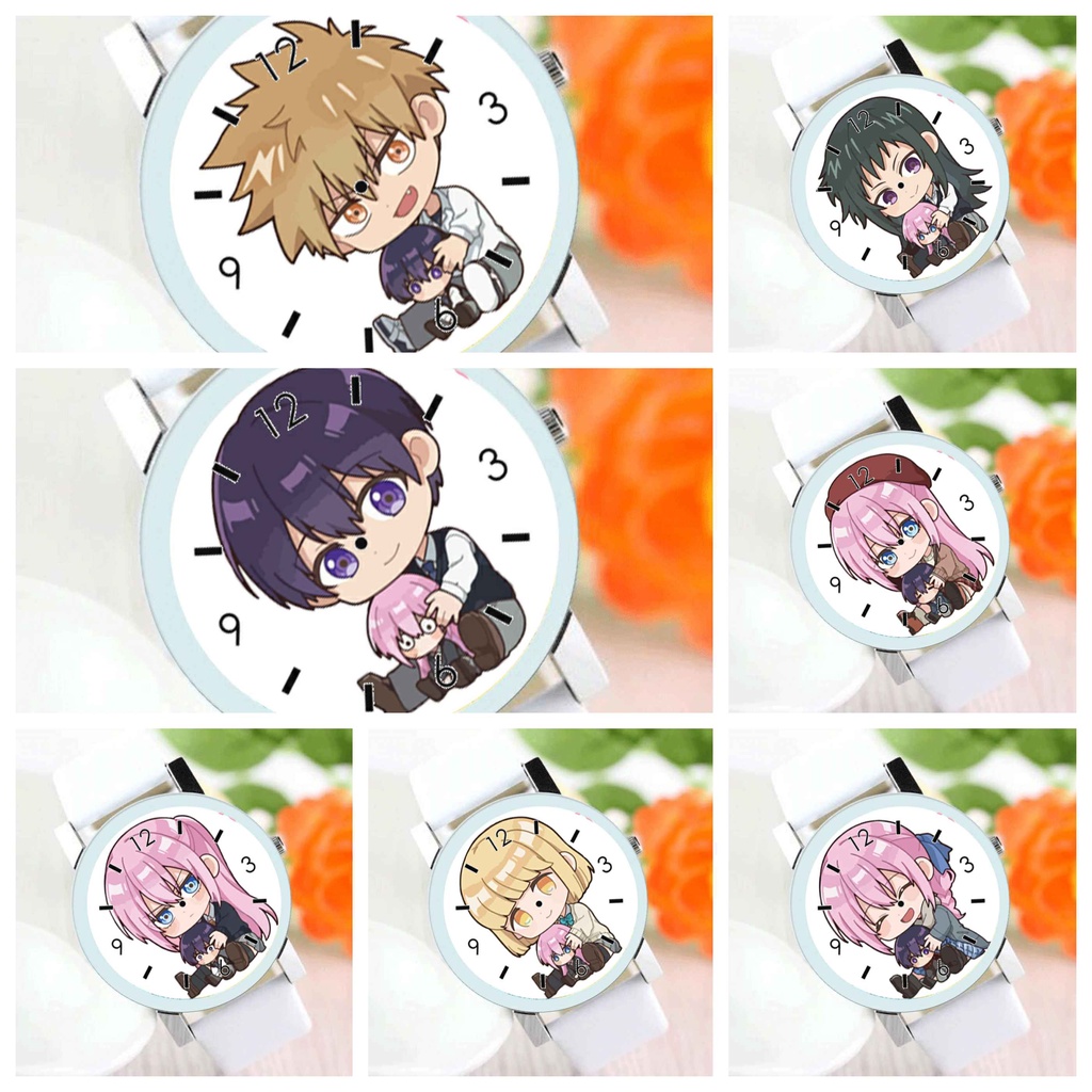 Đồng hồ đeo tay nam nữ IN HÌNH Shikimori-san Bạn gái tôi không chỉ dễ thương anime chibi phụ kiện thời trang