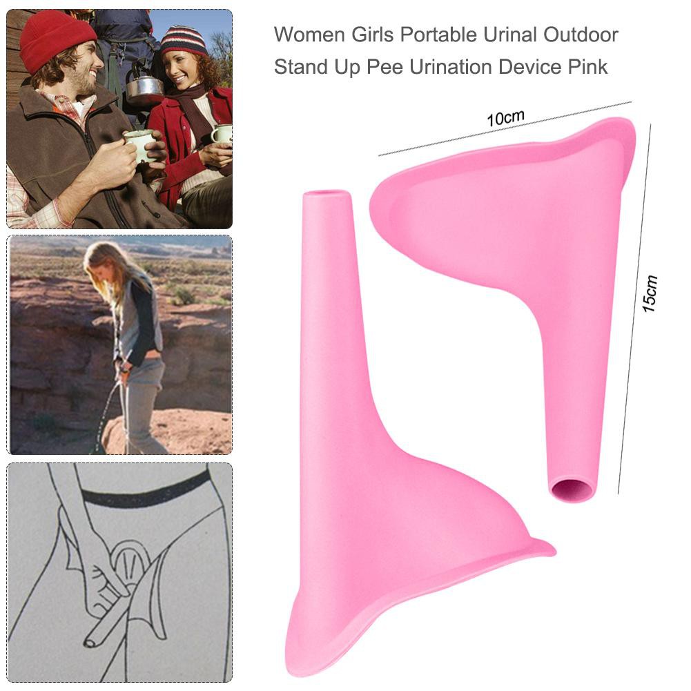 Dụng cụ đi vệ sinh cho nữ tiện dụng màu hồng | WebRaoVat - webraovat.net.vn