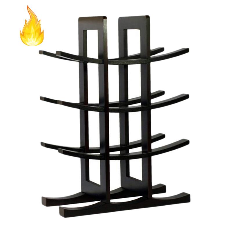 Giá Đỡ Chai Rượu Vang Bằng Gỗ Tre 12 Ngăn Tiện Lợi Dành Cho Nhà Bếp/ Quầy Bar