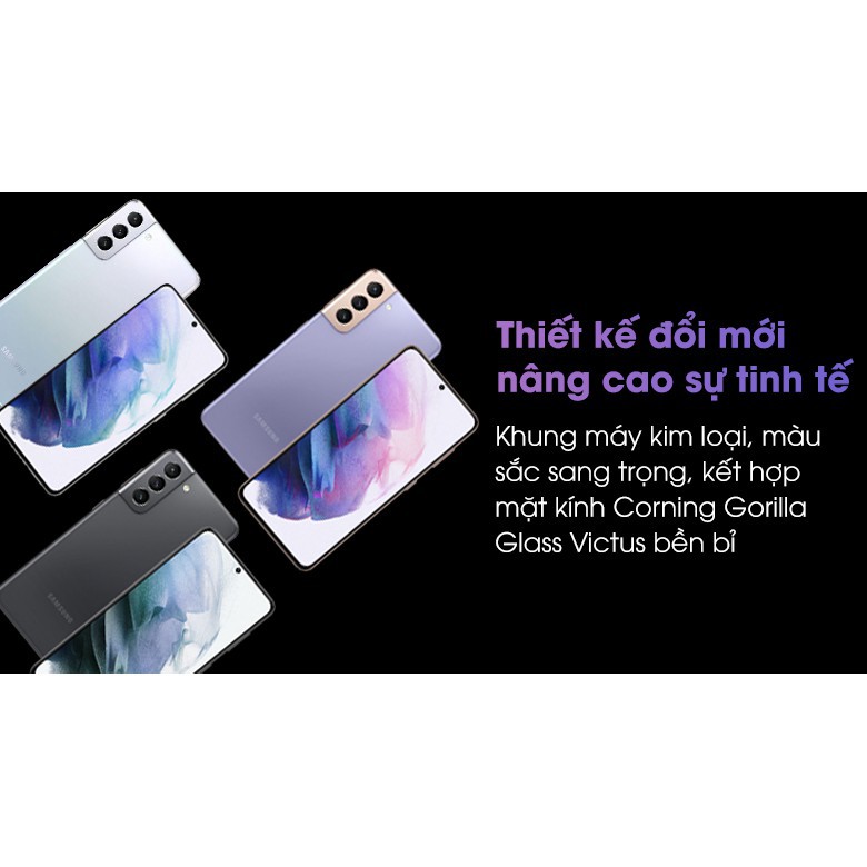 [Mã SKAMPUSH9 giảm 10% đơn 200K] Điện thoại Samsung Galaxy S21 Plus 5G (S21+) - Hàng Chính hãng