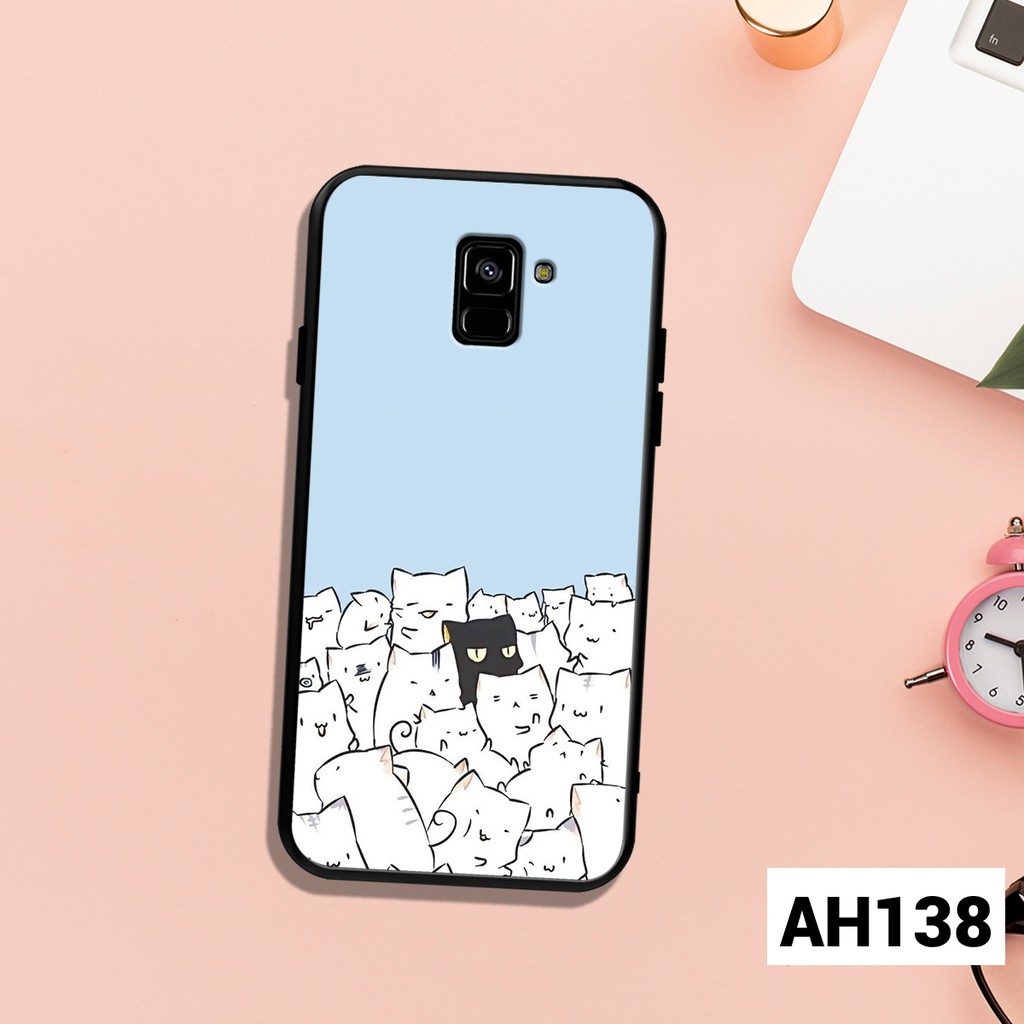 Ốp lưng Samsung Galaxy A6 2018 - A6 Plus - A8 2018 - A8 Plus in hình hoạt hình dễ thương