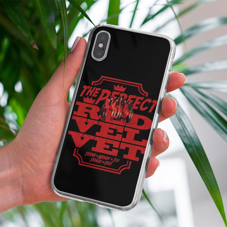 Case Phone Kpop Red Velvet Mau Do 7/7Plus/8/8Plus/X/Xs/Xs Max/11/11 Promax/12 /12 Pro Max Lpc12120993