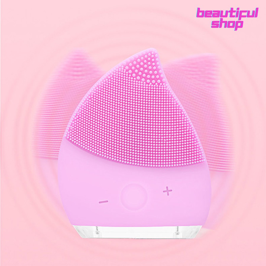 MÁY RỬA MẶT NỘI ĐỊA TRUNG SILICONE ELECTRIC FACIAL CLEANSER | BigBuy360 - bigbuy360.vn
