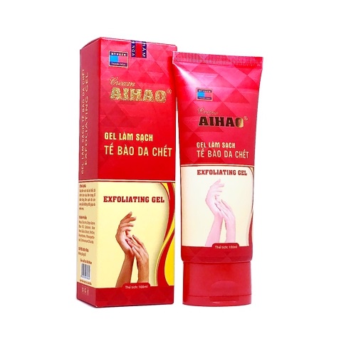 Tẩy da chết Aihao Thanh Nga 100ml đỏ