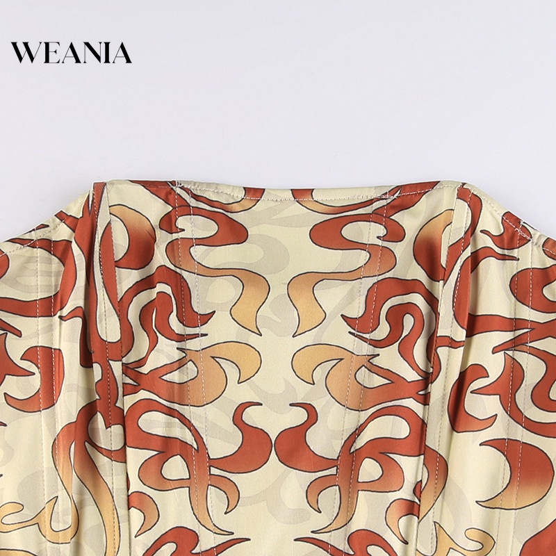 Áo Ống Ống In Họa Tiết Lưới Thời Trang Mùa Hè Cho Nữ