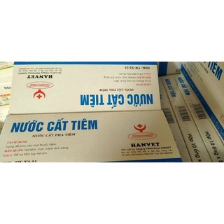 nước cất pha tiêm thú 20ống 5ml