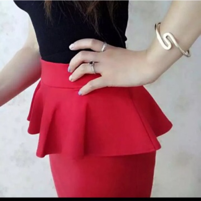 [ẢNH _THẬT] Chân váy bút chì dài - tà cá phần eo che bụng | BigBuy360 - bigbuy360.vn