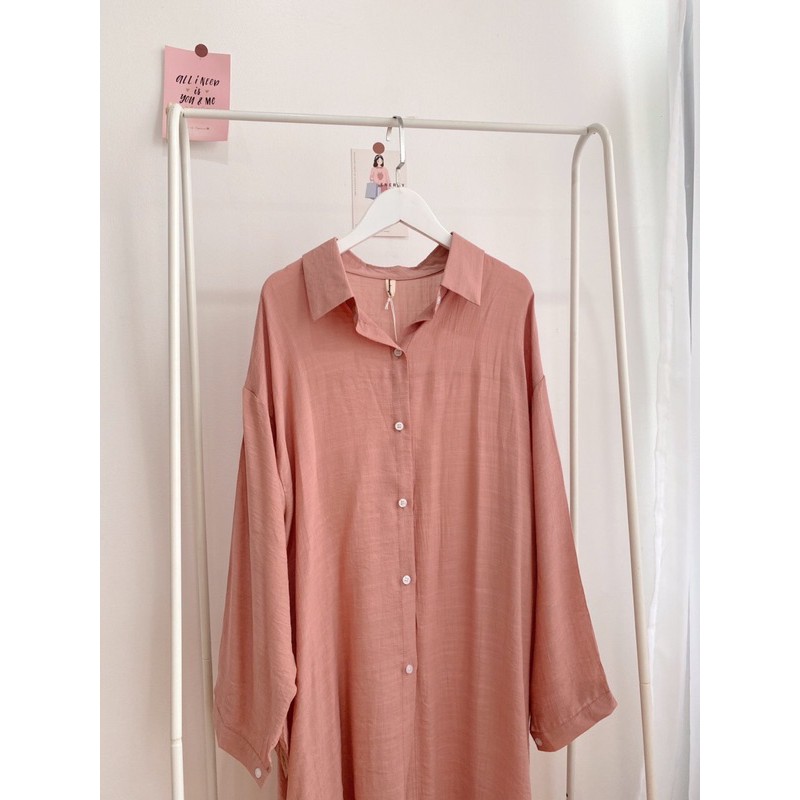 Váy sơ mi đũi (ib chọn màu ) | BigBuy360 - bigbuy360.vn