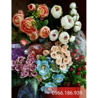 Nguyên liệu đá và phụ kiện hoa giả