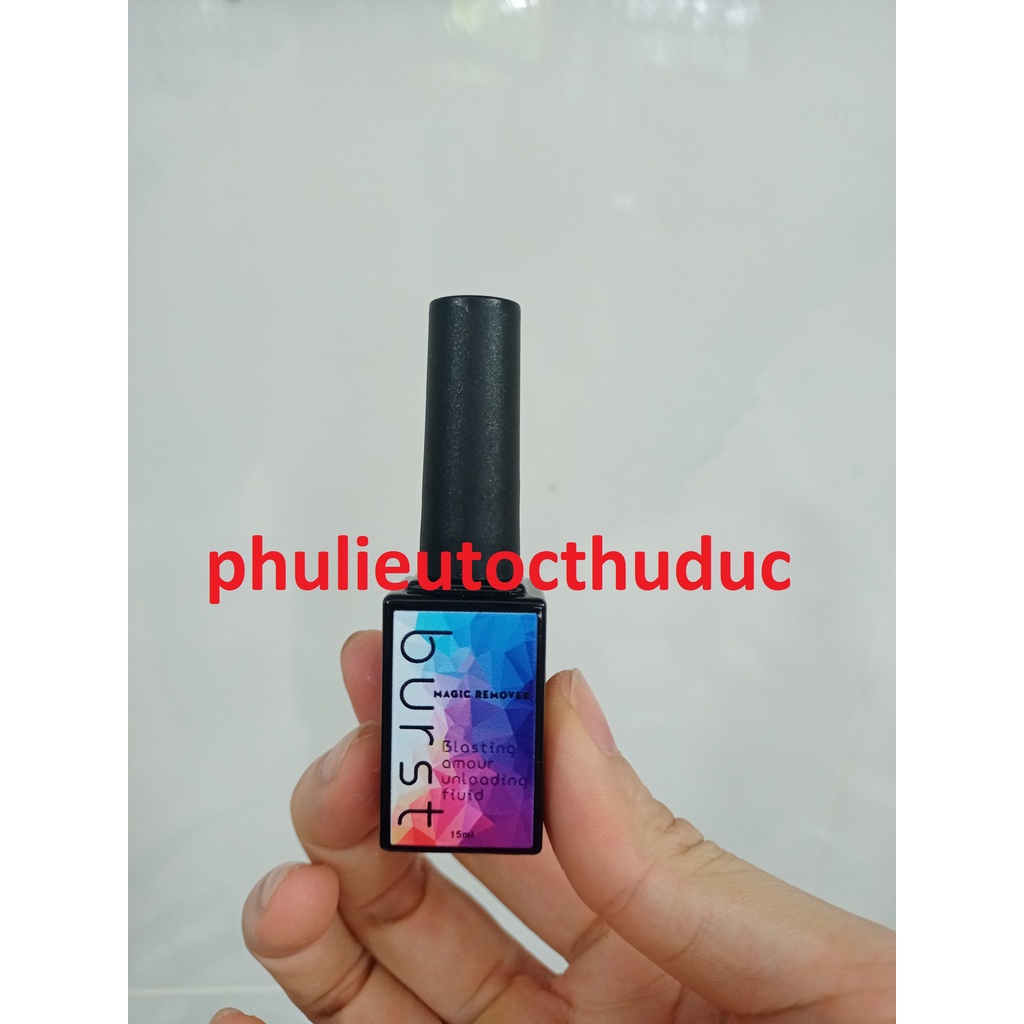 Dung dịch tháo sơn gel thể tích 15ml
