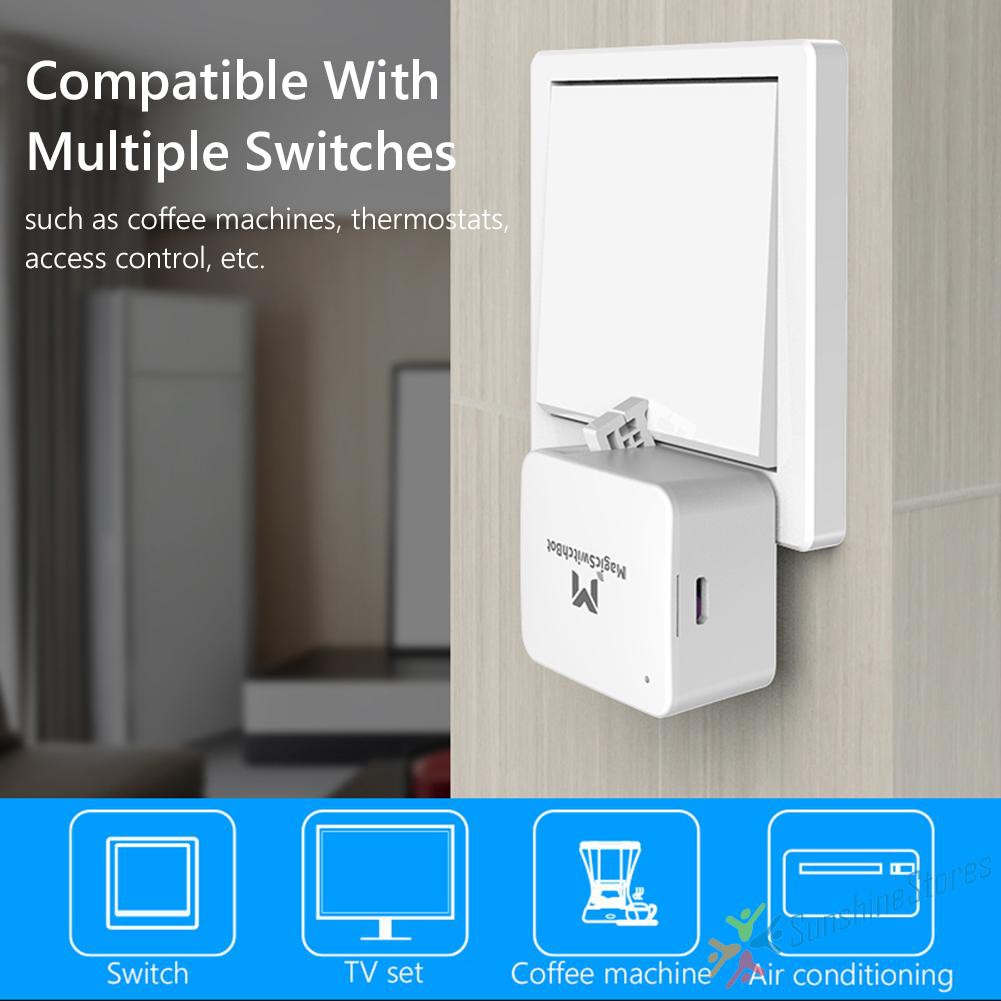 Công Tắc Gắn Tường Bluetooth 5.0 Điều Khiển Bằng Ứng Dụng Điện Thoại