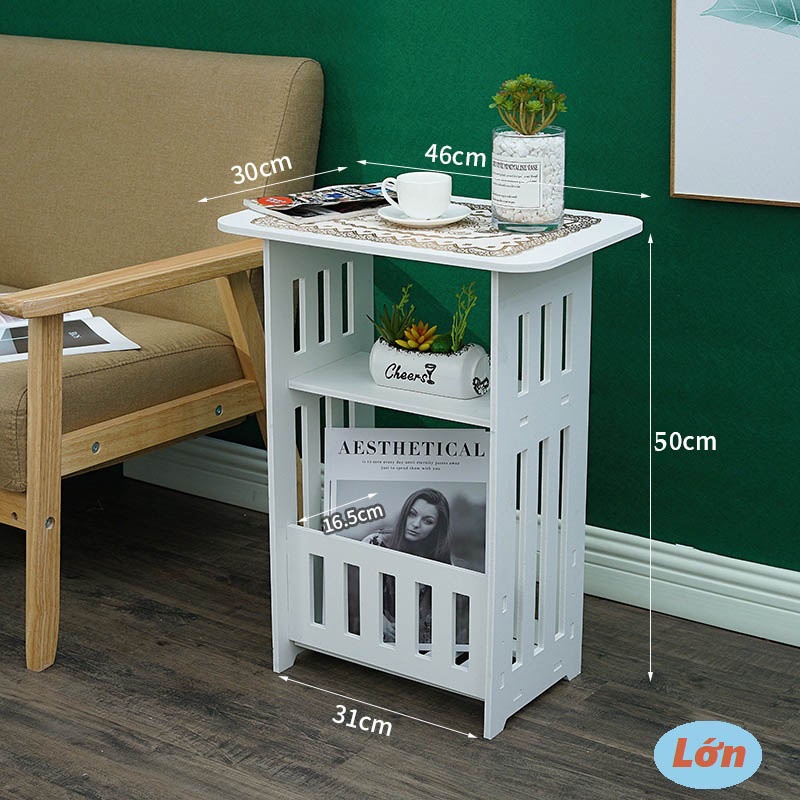 Kệ Tab đầu giường Bàn Decor trang trí phòng khách VHD1 chất liệu bền đẹp sang trọng phù hợp mọi không gian trong nhà