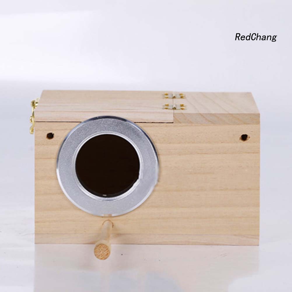 Tổ Chim Vẹt Bằng Gỗ Tiện Dụng