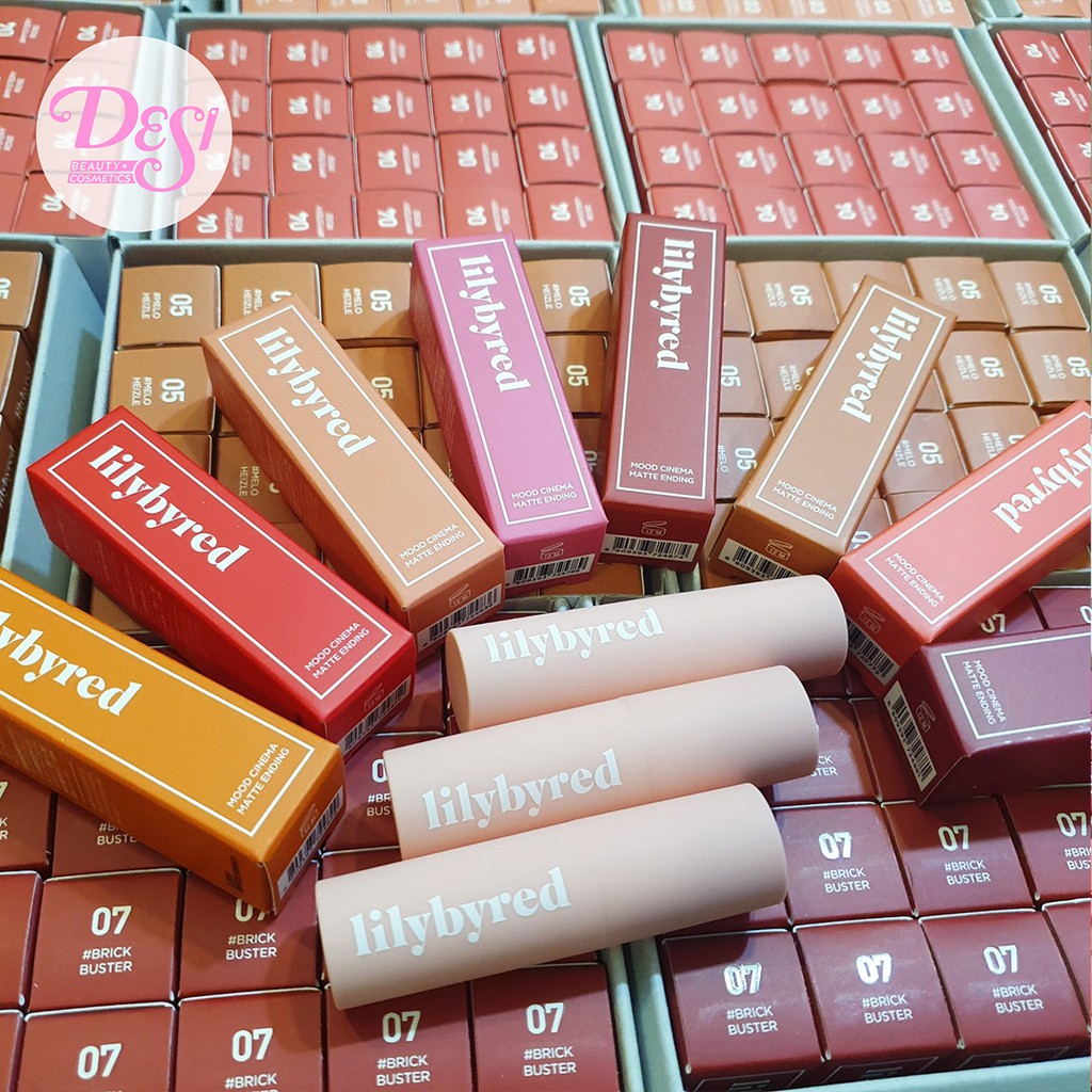 Son Thỏi Lì LILYBYRED Mood Cinema Matte Ending Siêu Mịn | BigBuy360 - bigbuy360.vn