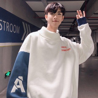 Áo sweater dáng rộng chữ a