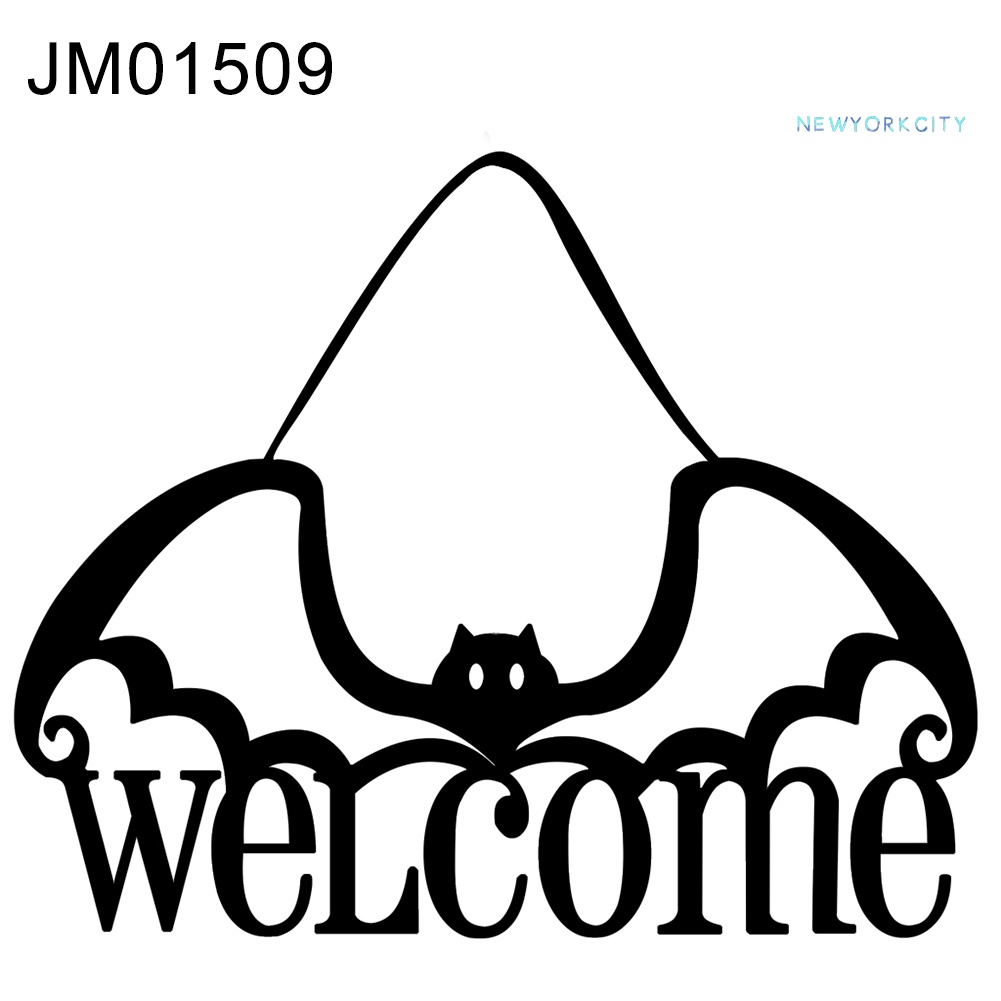 Tấm Biển Treo Tường Trang Trí In Chữ Welcome Xinh Xắn