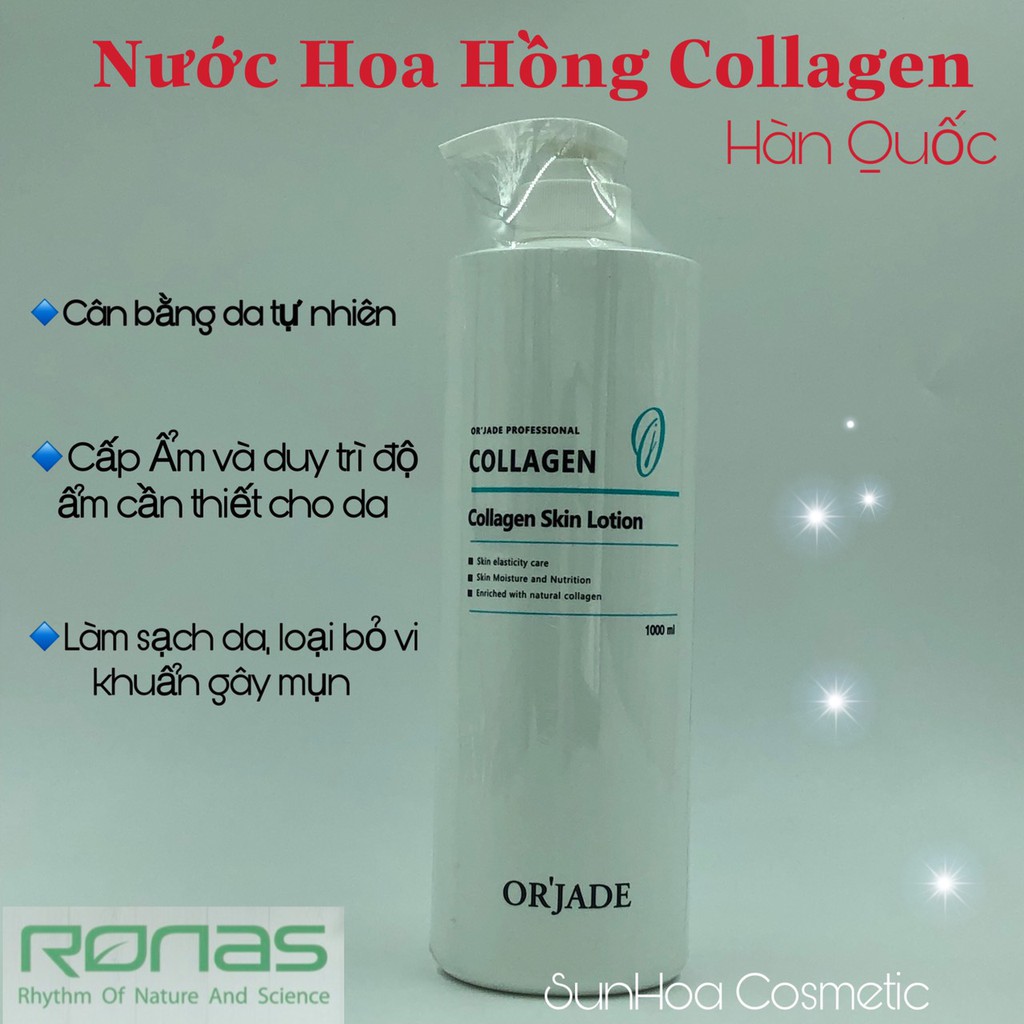 Tẩy Trang Collagen Cleansing Lotion (1000ml)