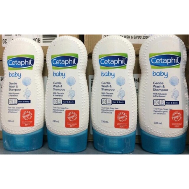 Sữa tắm bé cetaphil (mẫu mới)