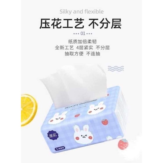 GIẤY ĂN THỎ CAO CẤP NỘI ĐỊA TRUNG,FREESHIP,1 thùng 40 gói