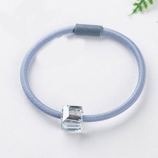 Dây buộc tóc co giãn đính đá lấp lánh