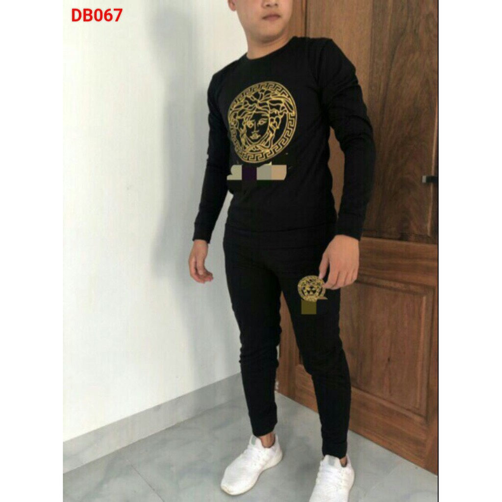 Bộ nỉ nam thu đông chất liệu nỉ bông lót lông mềm siêu đẹp