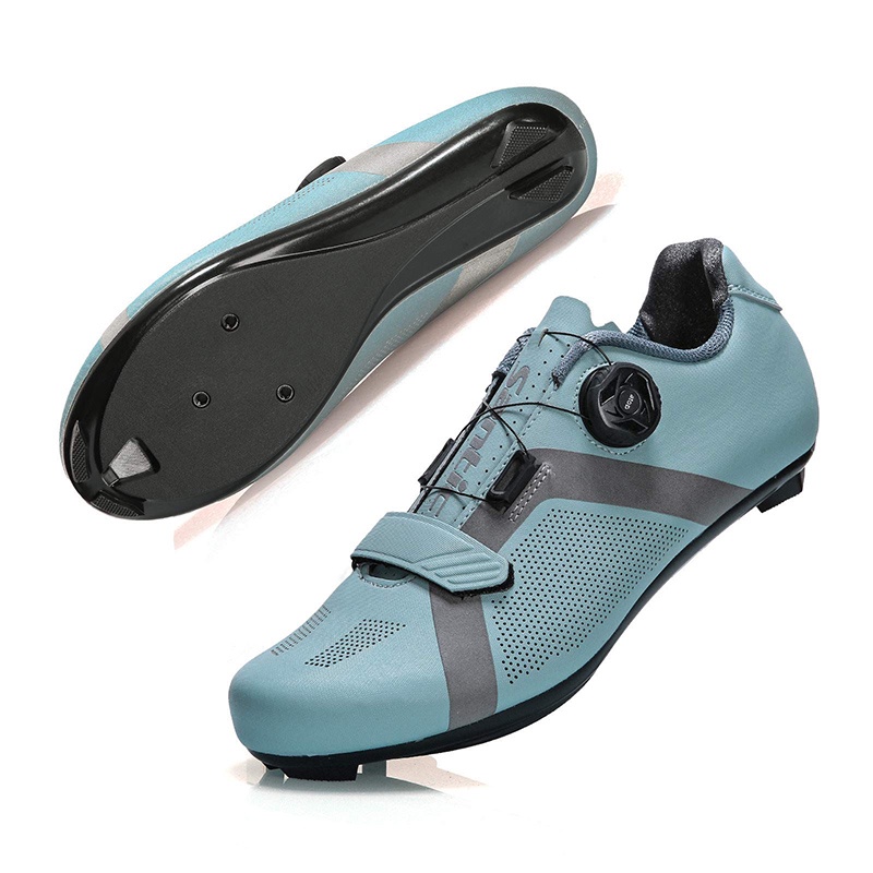 Santic Giày Đạp Xe Nam Đường Đi Xe Đạp Cleats Giày Tương Thích SPD Xe Đạp Cleats Giày Thoáng Khí Giày Đạp Xe Nữ KS20019