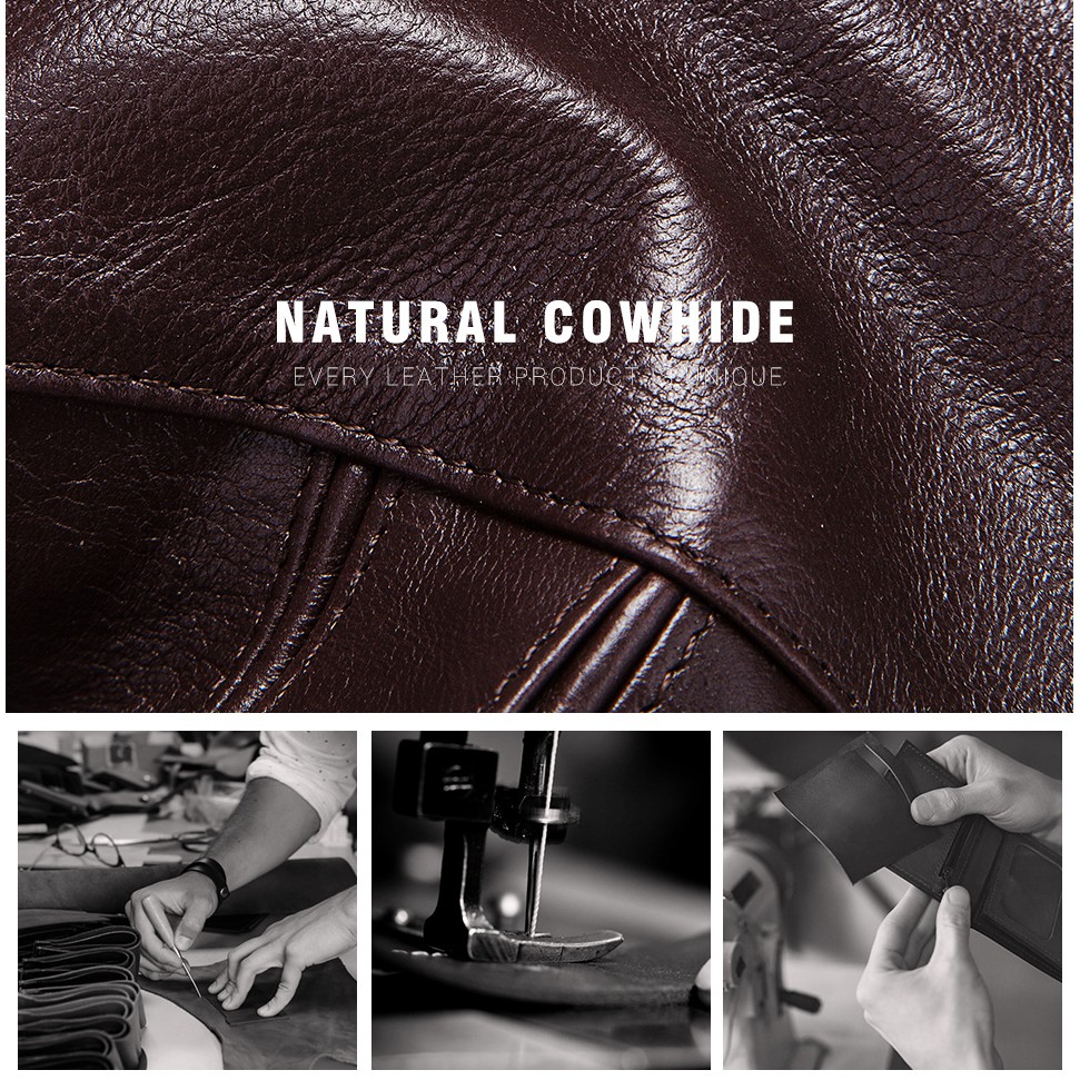 Ví Da Thật 100% Nhỏ Gọn Cho Nam