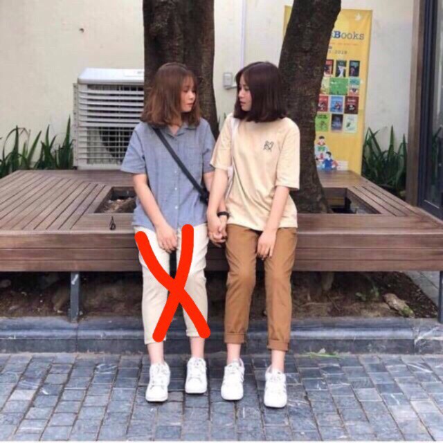 Quần ka ki xuông sắn ống | BigBuy360 - bigbuy360.vn