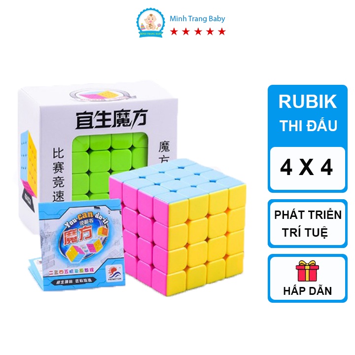 Rubik 4x4 Siêu Trơn Dễ Bẻ Góc