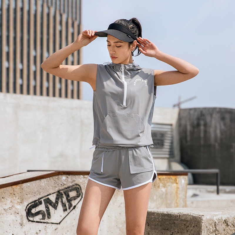 [Ảnh thật] Quần short thể thao thời trang gym, chạy bộ, casual wear