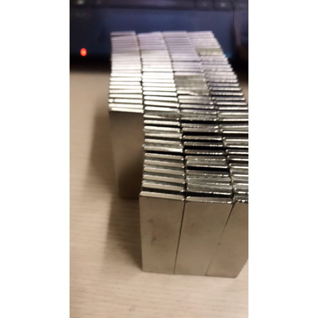 [Xả Kho Giá Xưởng] Nam châm chữ nhật 60x10x5mm, loại nam châm trắng đất hiếm lực hút siêu mạnh