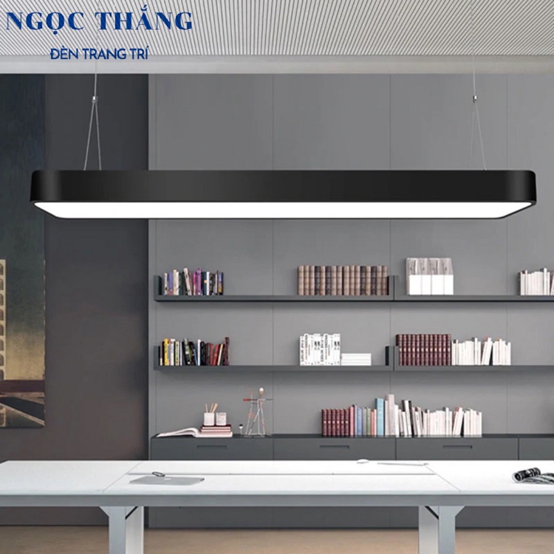 Đèn Led thả trần văn phòng siêu sáng Led 3 chế độ màu 60W 220V THCN218 Ngọc Thắng