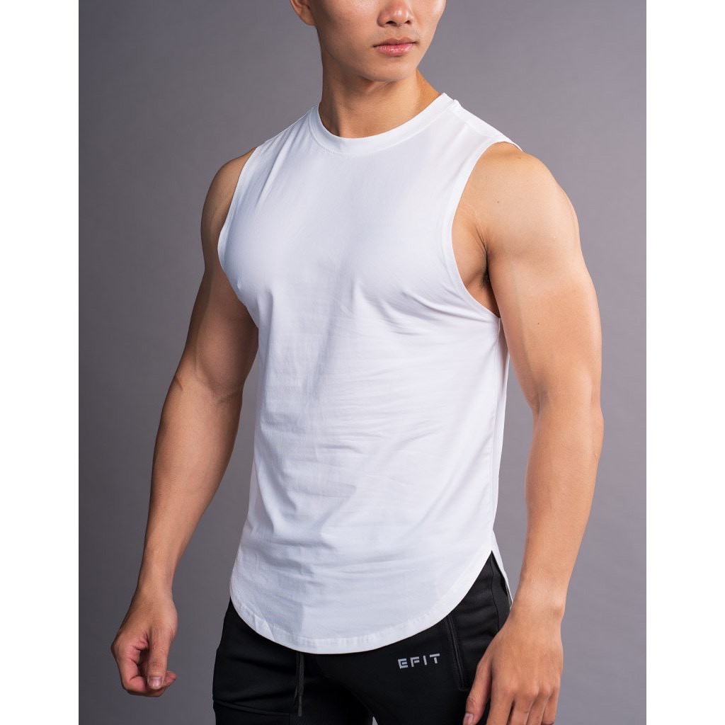 Áo ba lỗ Tank Top nam thiết kế sát nách để chơi thể thao, tập gym thun cotton 85% mịn mát