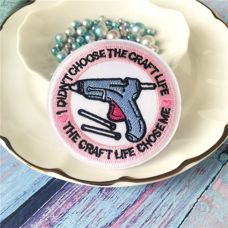 1 Miếng Dán Ủi Quần Áo Hình Đồng Hồ