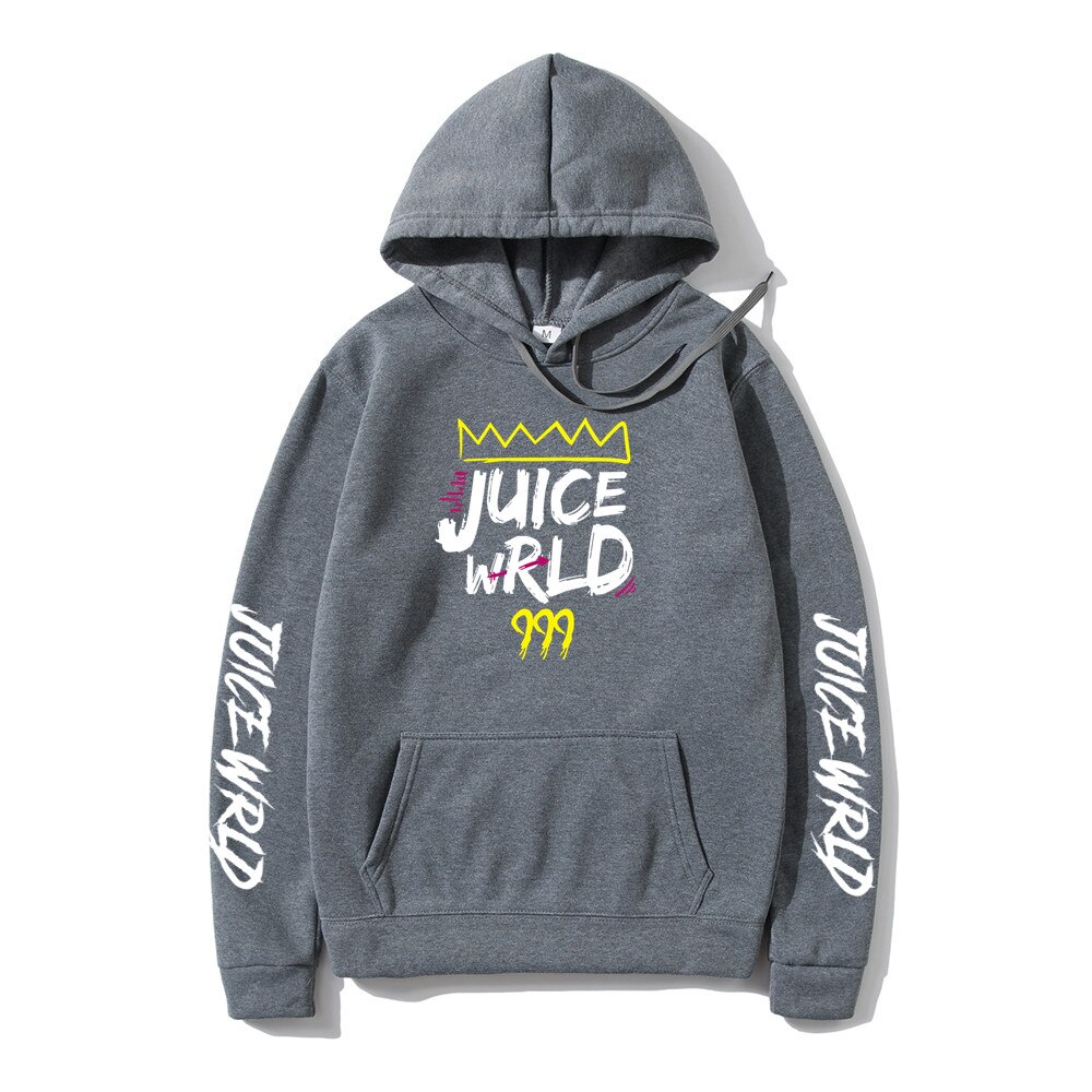 Áo Hoodie Màu Trắng Đen Đỏ In Chữ Juice Wrld Juicewrld 2021