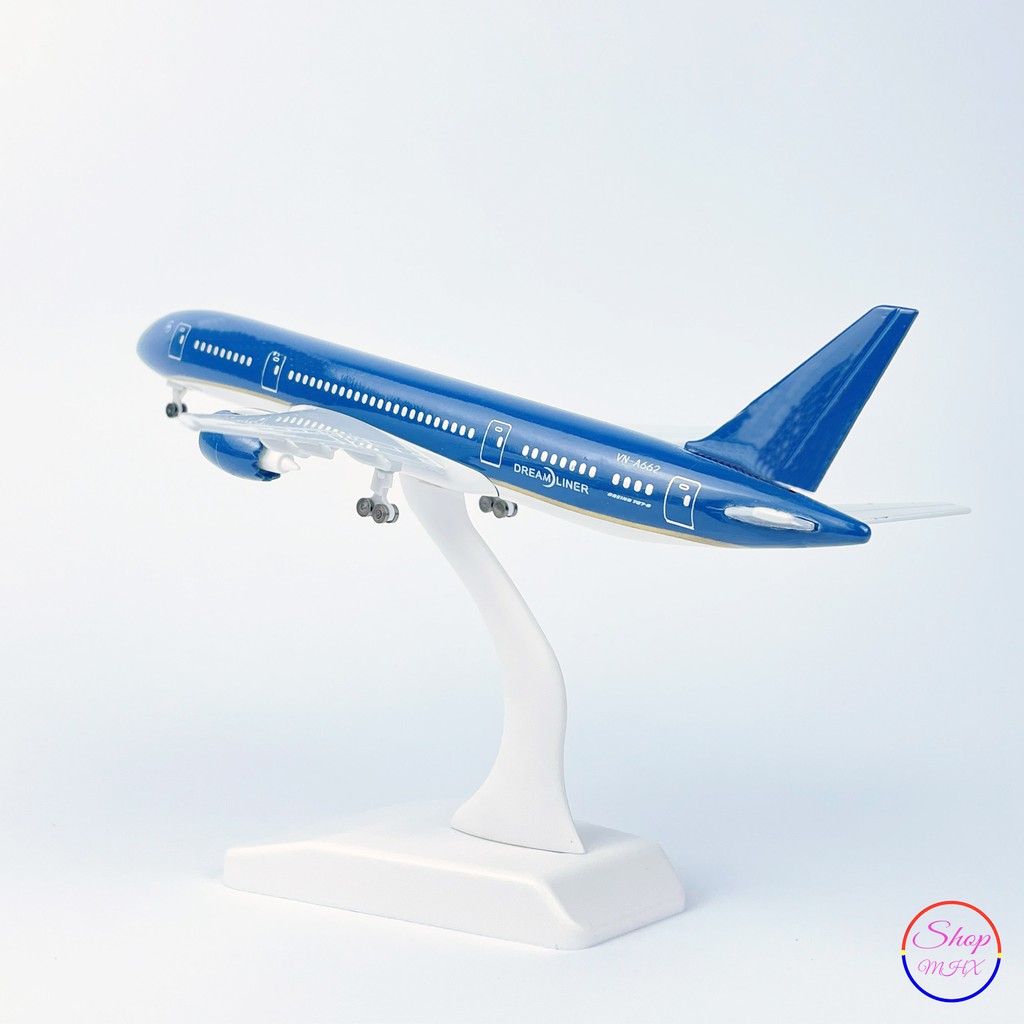 Máy bay mô hình bằng sắt A330 có đế trưng bày hãng Aircraft Model