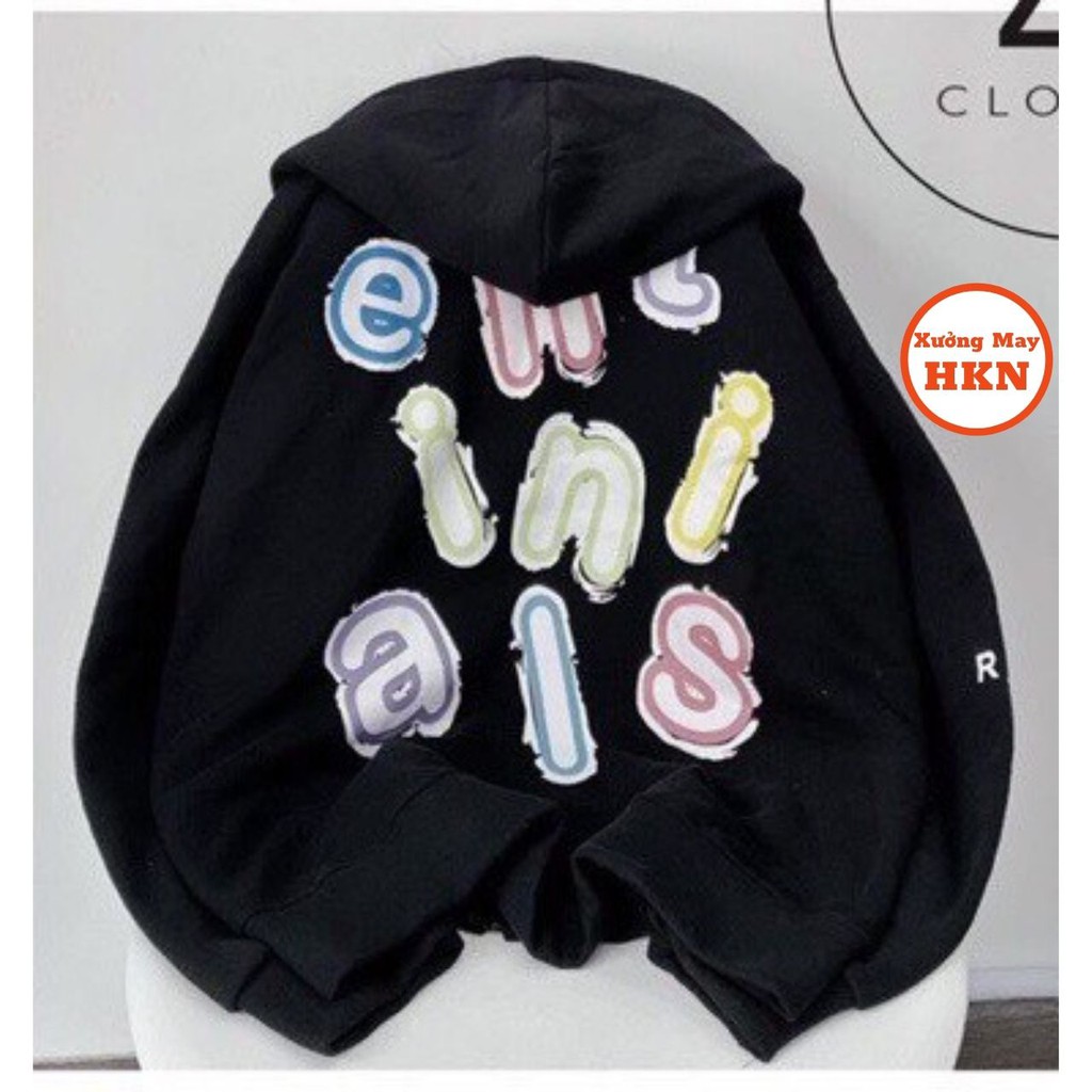 Áo Khoác Nỉ Nam Nữ Bảng Chữ Cái Logo Vải Dày Dặn Mã 466 Xưởng May HKN | BigBuy360 - bigbuy360.vn