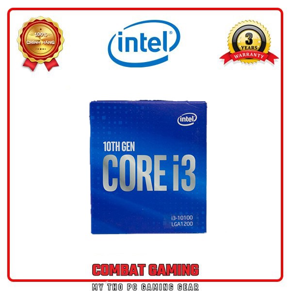 Bộ Vi Xử Lý CPU INTEL CORE i3 10100F + i3 10100 BOX CHÍNH HÃNG | BigBuy360 - bigbuy360.vn