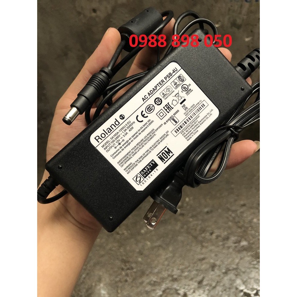 ADAPTER NGUỒN ĐÀN ROLAND 12V 3.5A PSB-4U