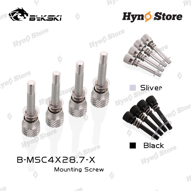 Bộ ốc vít block CPU Bykski 20xx B-MSC4X28.7-X Tản nhiệt nước custom - Hyno Store