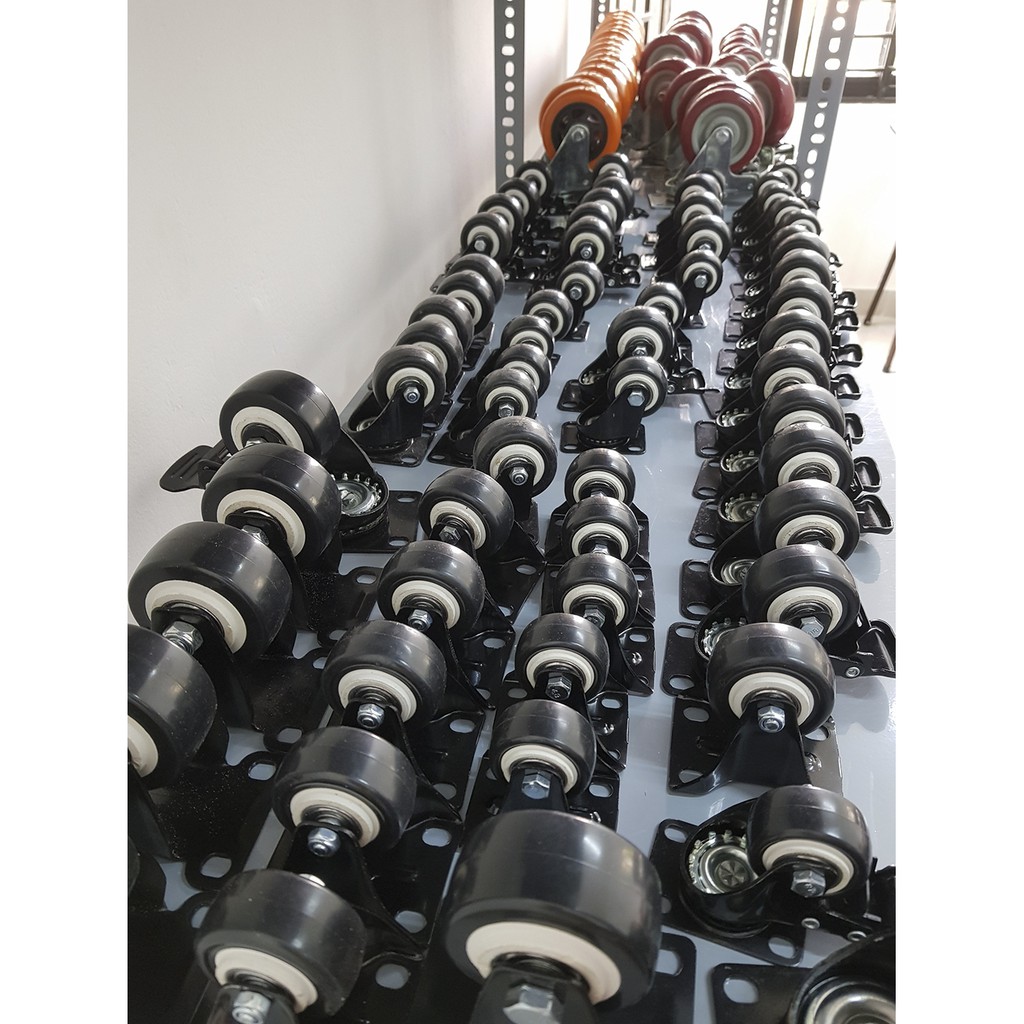 Bánh xe 50mm khóa, độ bền cao, giảm tiếng ồn, nhựa cứng cao cấp, đảm bảo chất lượng, nhiều mẫu mã, giao hàng uy tín | BigBuy360 - bigbuy360.vn