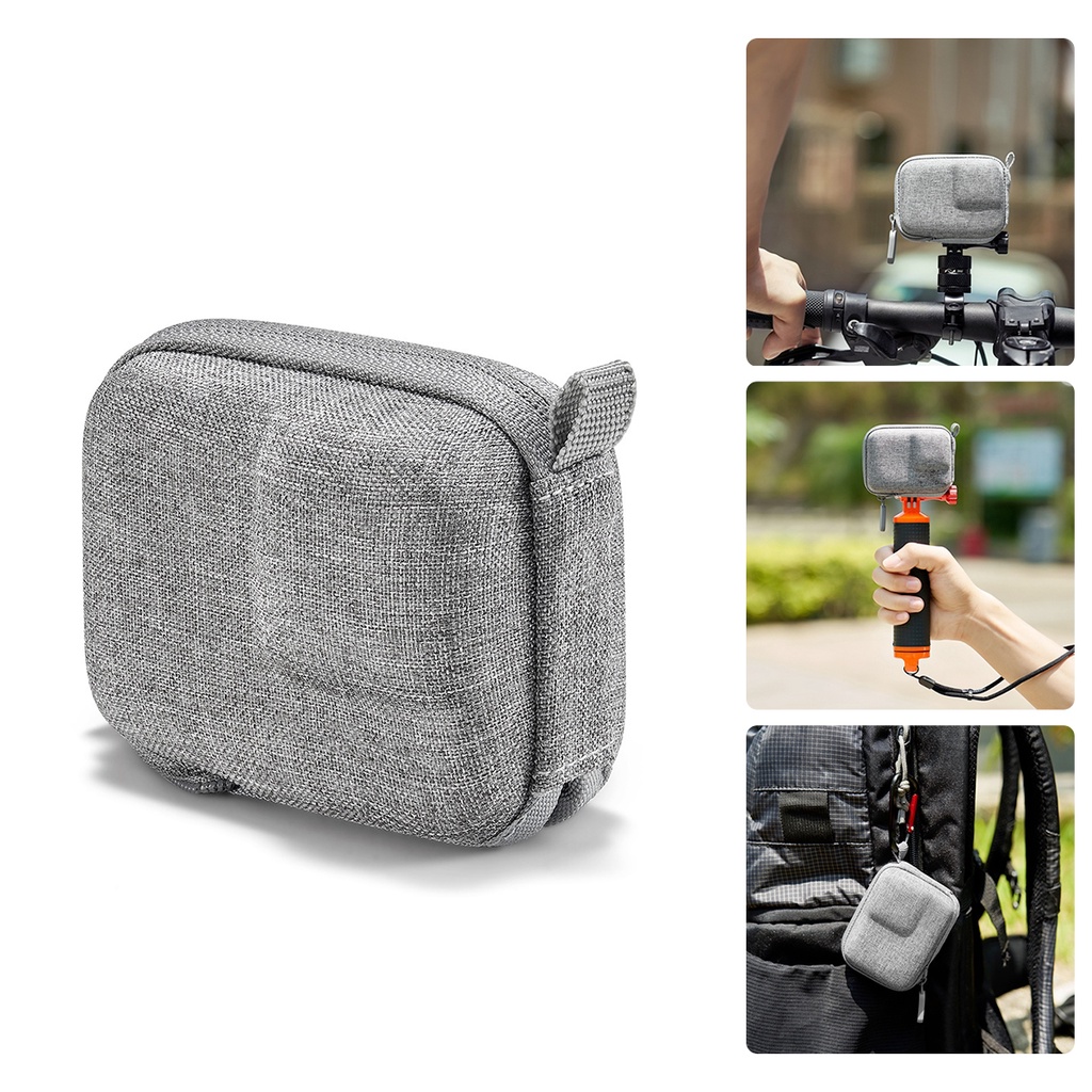 HỘP BẢO VỆ GOPRO 12 / 11 / 10 / 9 CÓ KHE GẮN GẬY
