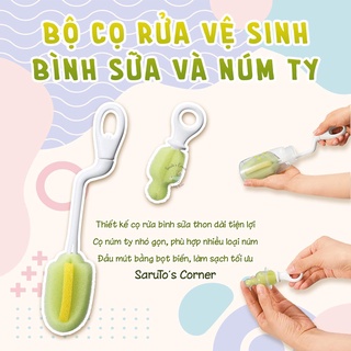 Bộ Cọ Rửa Bình Sữa Combi