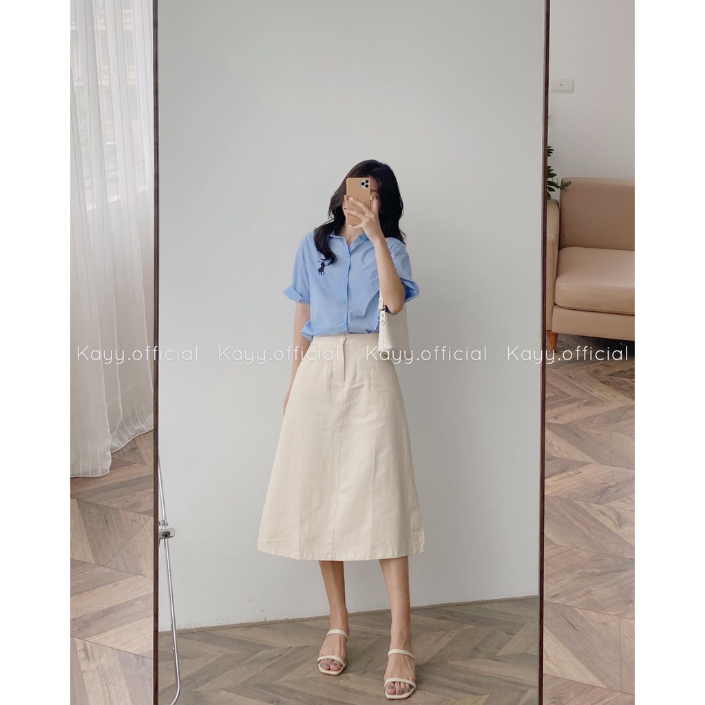 chân váy kaki thô_CV8801 | BigBuy360 - bigbuy360.vn