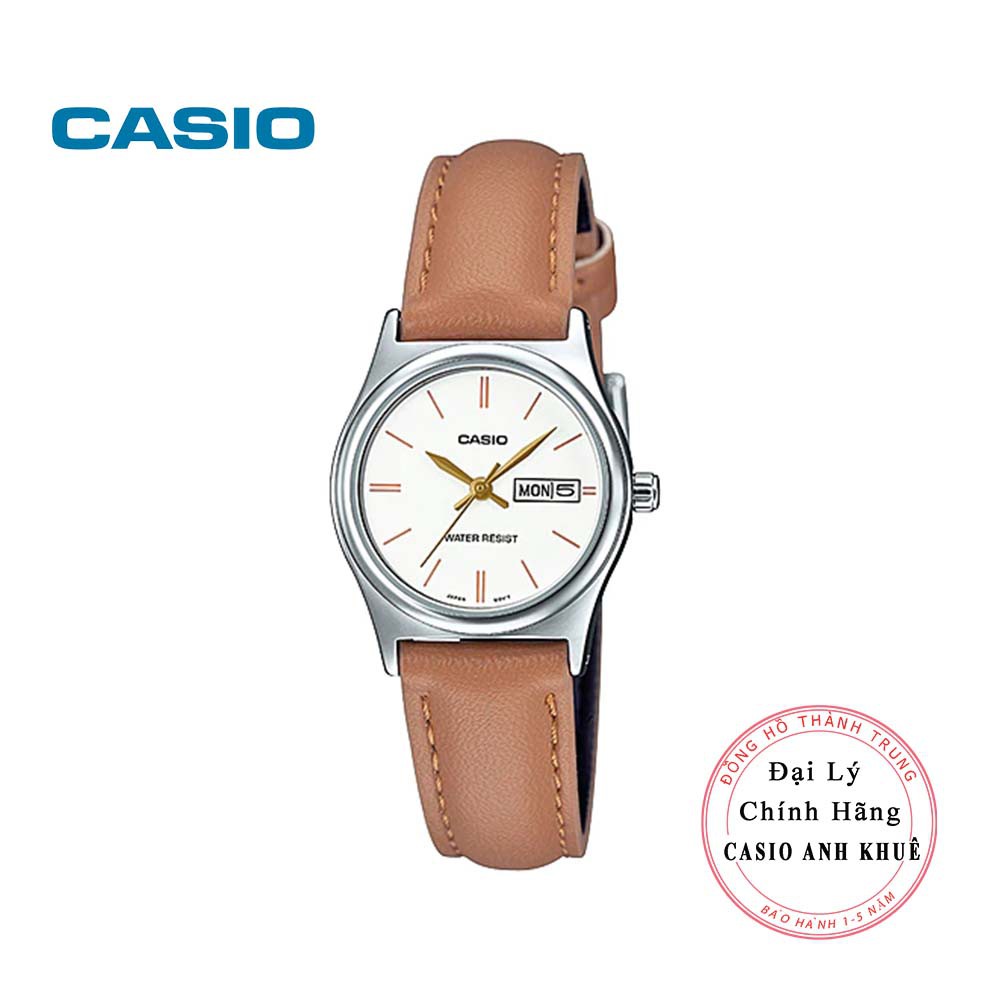 Đồng hồ nữ Casio LTP-V006L-7B2UDF dây da