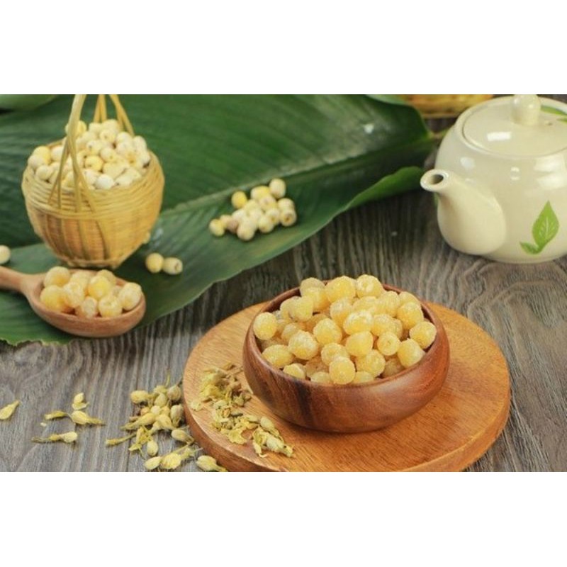 Mứt sen trần ít đường 500g loại 1